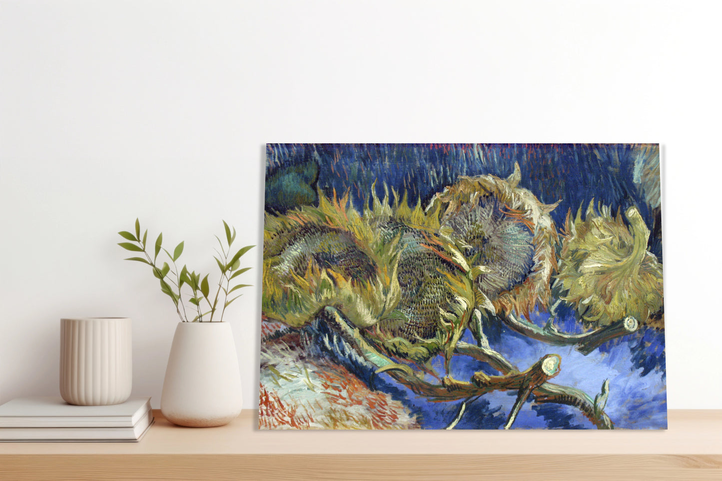 Obraz   Four Withered Sunflowers, Van Gogh Vintage