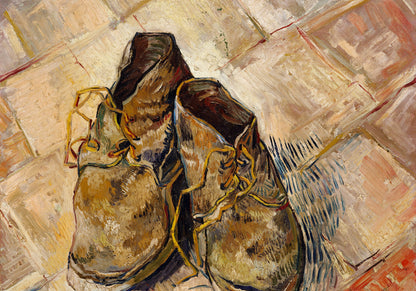 Plakat  Shoes, Van Gogh Vintage do Salonu
