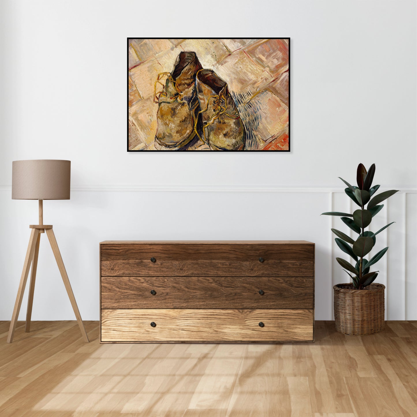Plakat  Shoes, Van Gogh Vintage do Salonu