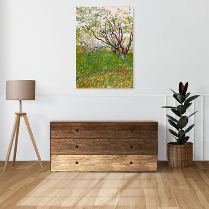 Obraz  The Flowering Orchard, Van Gogh Vintage