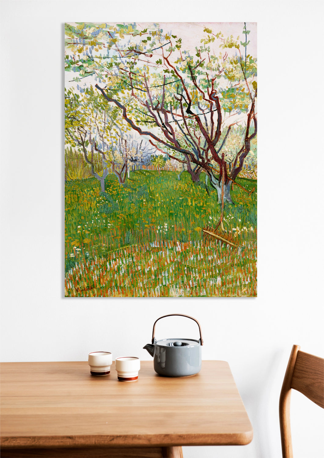 Obraz  The Flowering Orchard, Van Gogh Vintage