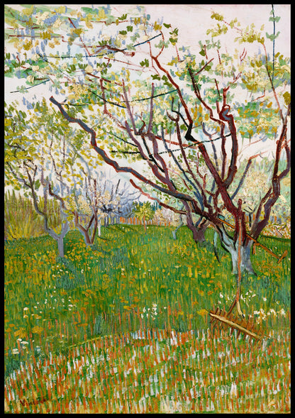 Plakat  The Flowering Orchard, Van Gogh Vintage