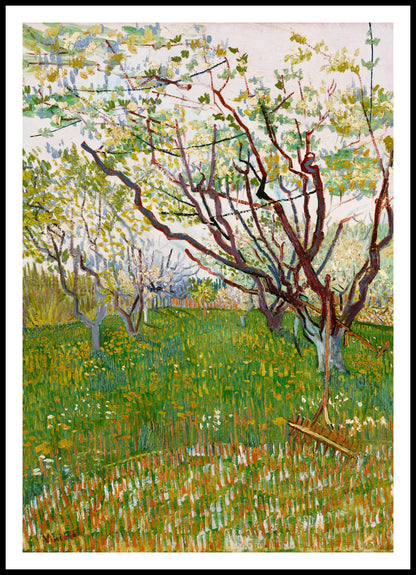 Plakat  The Flowering Orchard, Van Gogh Vintage