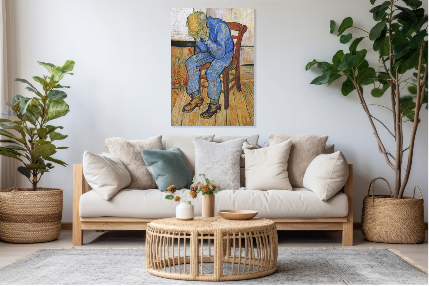 Obraz   At Eternity's Gate, Van Gogh Vintage do Salonu