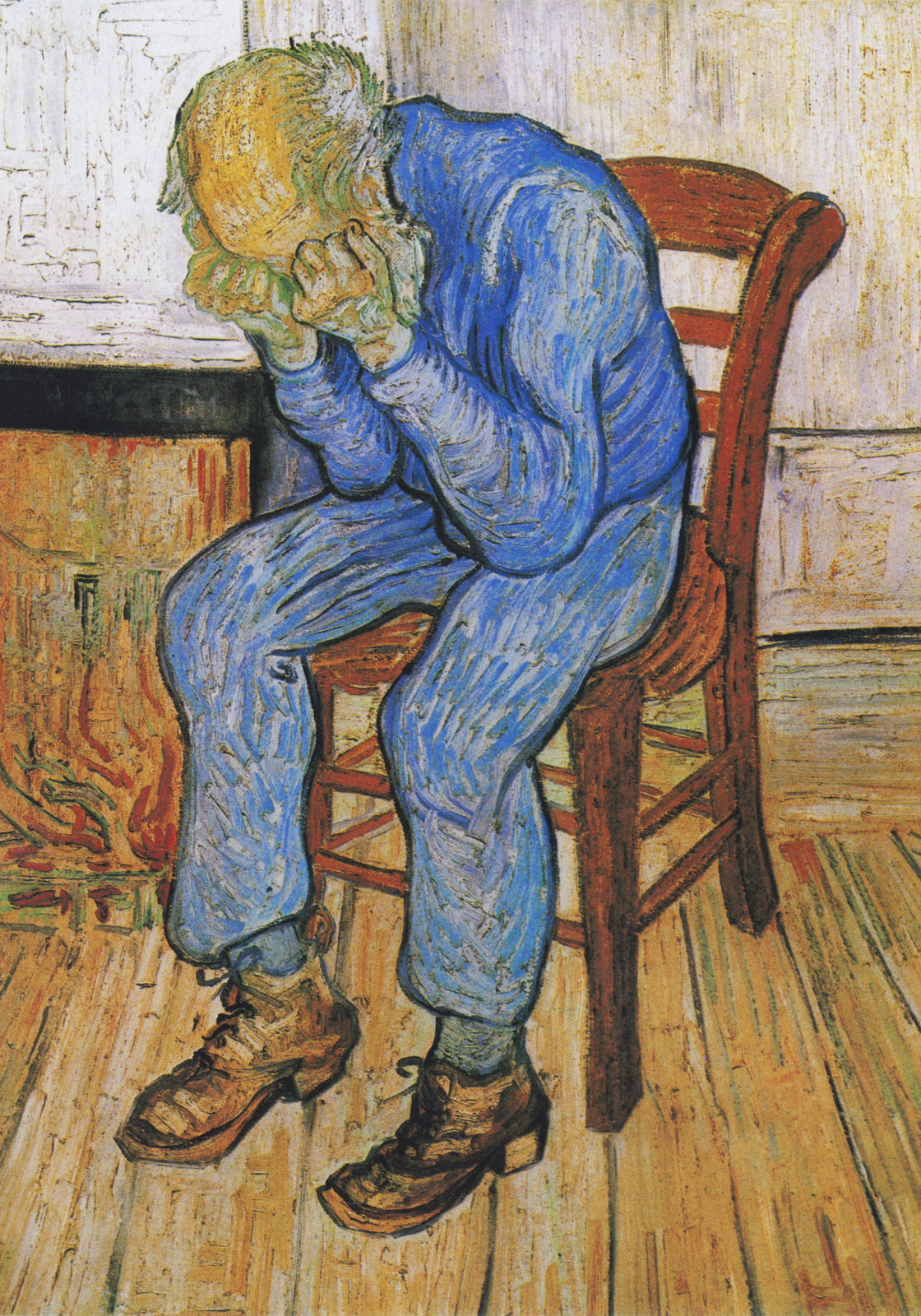 Plakat   At Eternity's Gate, Van Gogh Vintage do Salonu