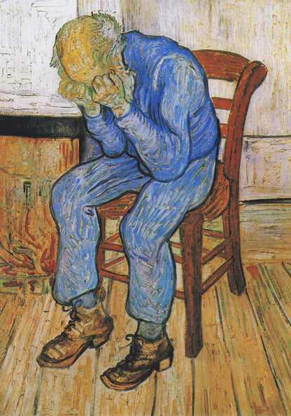 Plakat   At Eternity's Gate, Van Gogh Vintage do Salonu