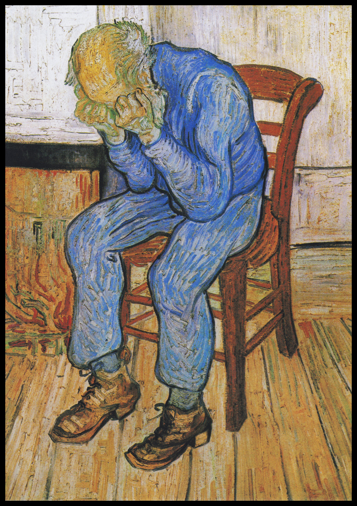 Plakat   At Eternity's Gate, Van Gogh Vintage do Salonu