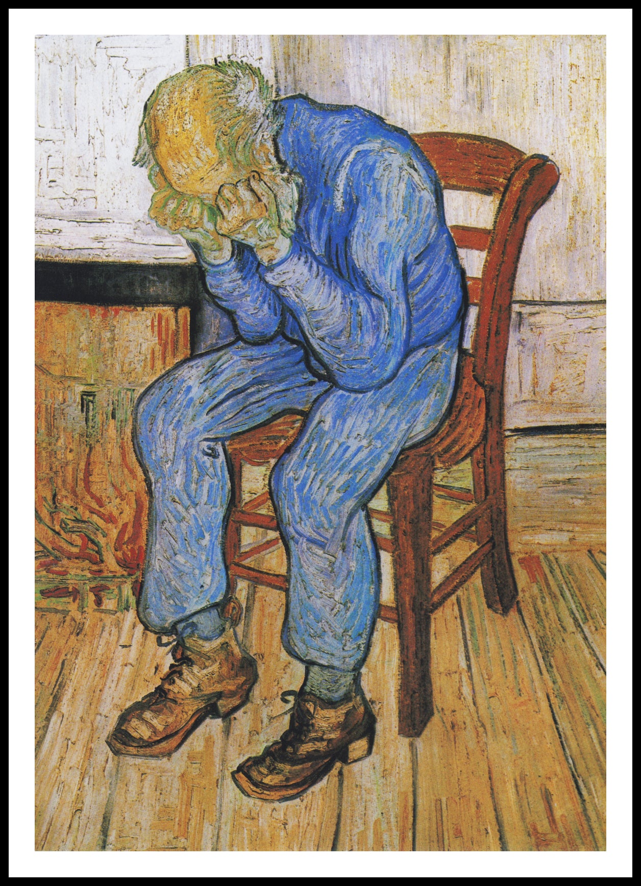 Plakat   At Eternity's Gate, Van Gogh Vintage do Salonu