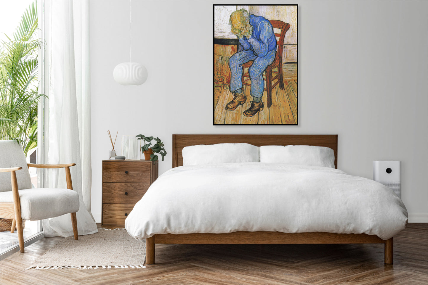 Plakat   At Eternity's Gate, Van Gogh Vintage do Salonu