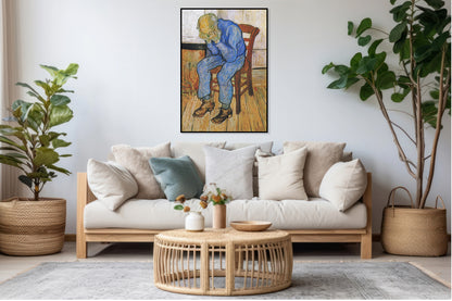 Plakat   At Eternity's Gate, Van Gogh Vintage do Salonu