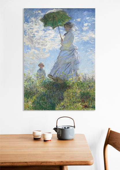 Obraz  Madame Monet and Her Son, Monet Vintage