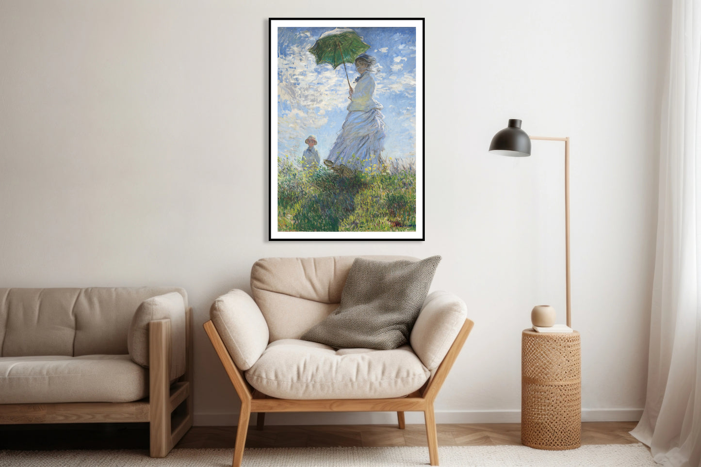 Plakat  Madame Monet and Her Son, Monet Vintage