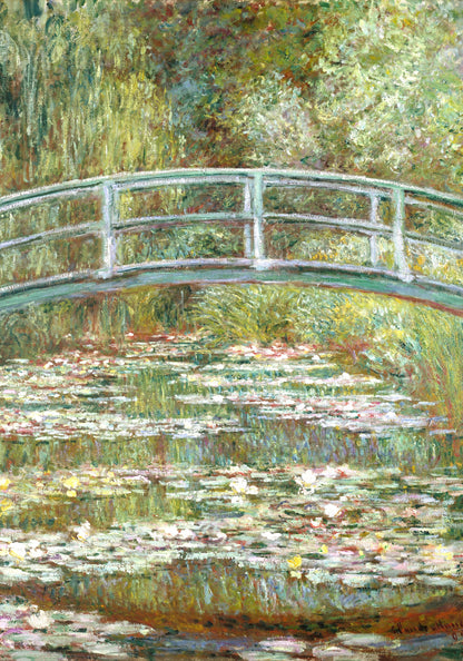 Plakat  Bridge over a Pond of Water Lilies, Monet Vintage