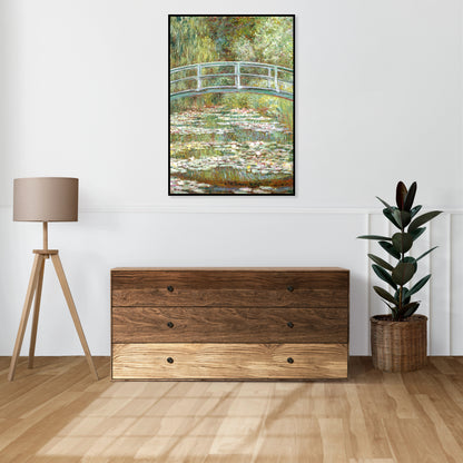 Plakat  Bridge over a Pond of Water Lilies, Monet Vintage
