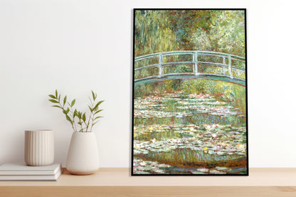 Plakat  Bridge over a Pond of Water Lilies, Monet Vintage