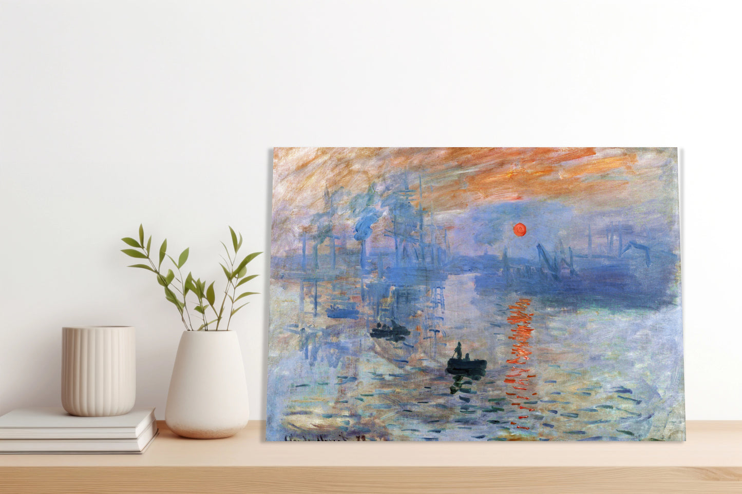 Obraz   Impression, Sunrise, Monet Vintage do Salonu