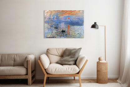 Obraz   Impression, Sunrise, Monet Vintage do Salonu
