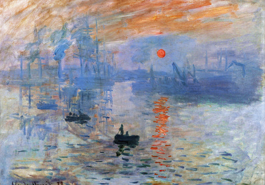 Plakat   Impression, Sunrise, Monet Vintage do Salonu