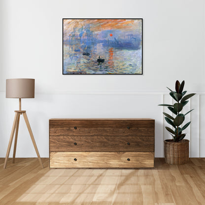 Plakat   Impression, Sunrise, Monet Vintage do Salonu