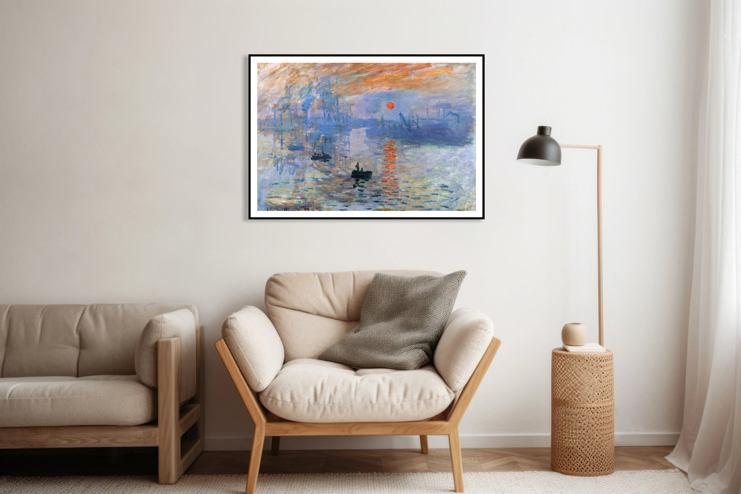 Plakat   Impression, Sunrise, Monet Vintage do Salonu