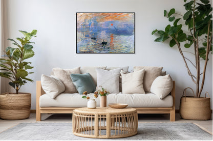 Plakat   Impression, Sunrise, Monet Vintage do Salonu
