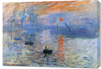 Obraz   Impression, Sunrise, Monet Vintage do Salonu