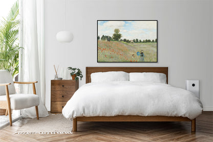Plakat  The Poppy Field near Argenteuil, Monet Vintage