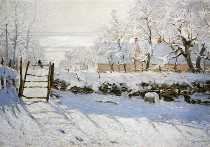 Plakat  The Magpie, Monet Vintage do Salonu