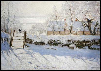 Plakat  The Magpie, Monet Vintage do Salonu