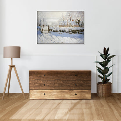 Plakat  The Magpie, Monet Vintage do Salonu