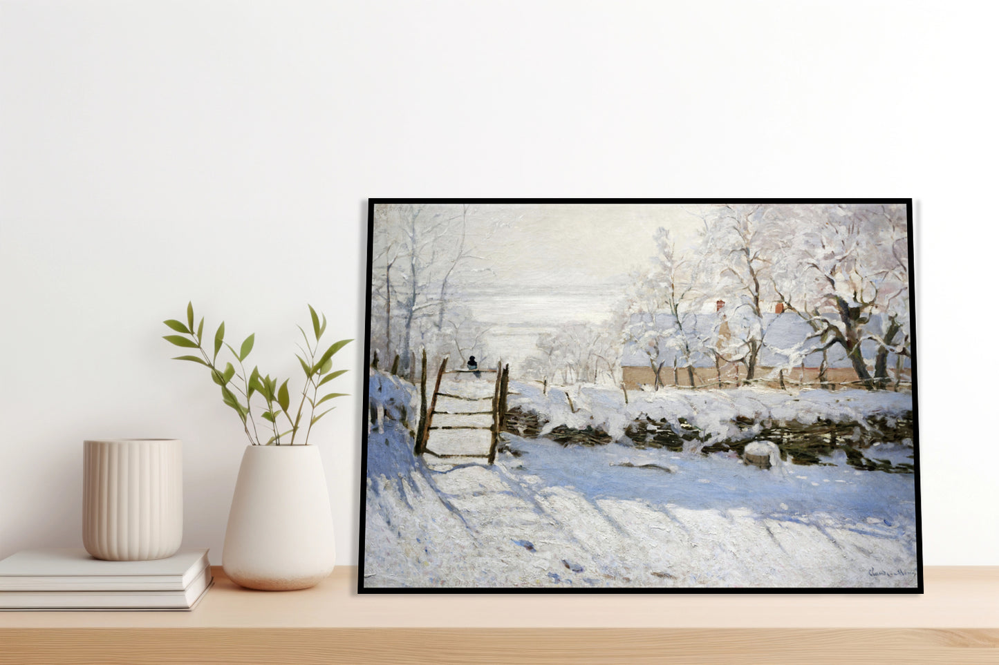 Plakat  The Magpie, Monet Vintage do Salonu