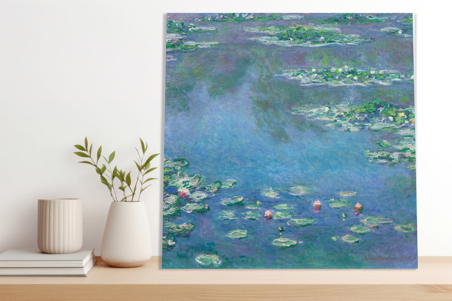 Obraz  Water Lilies, Monet Vintage do Salonu