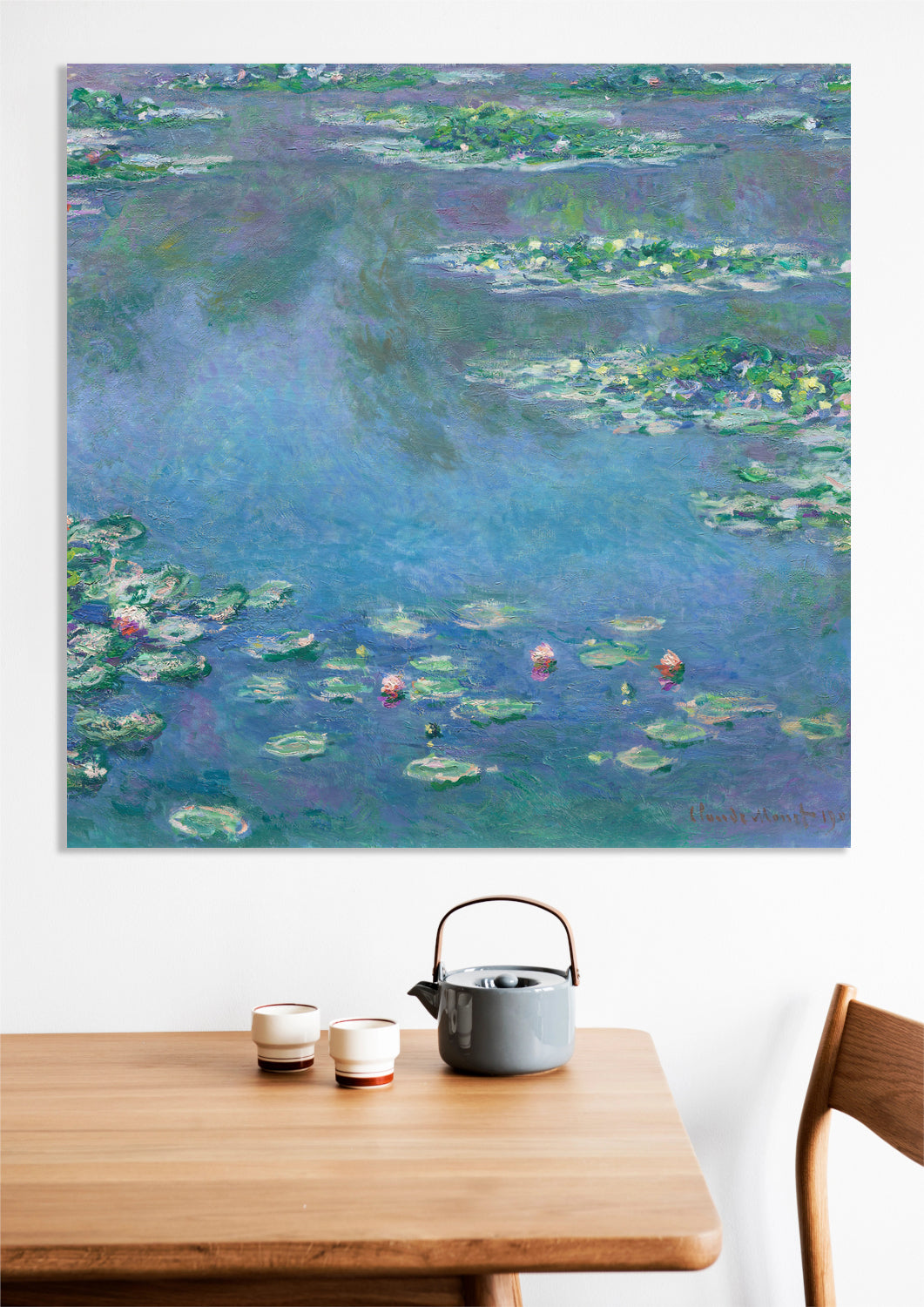 Obraz  Water Lilies, Monet Vintage do Salonu