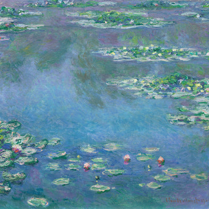 Plakat  Water Lilies, Monet Vintage do Salonu