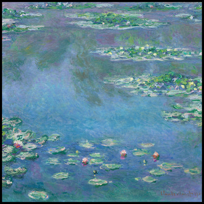Plakat  Water Lilies, Monet Vintage do Salonu