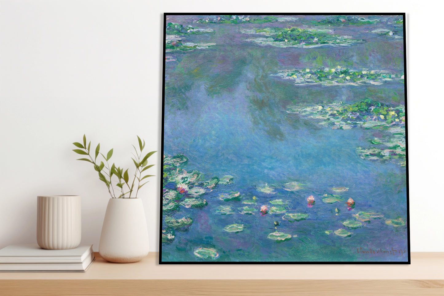 Plakat  Water Lilies, Monet Vintage do Salonu