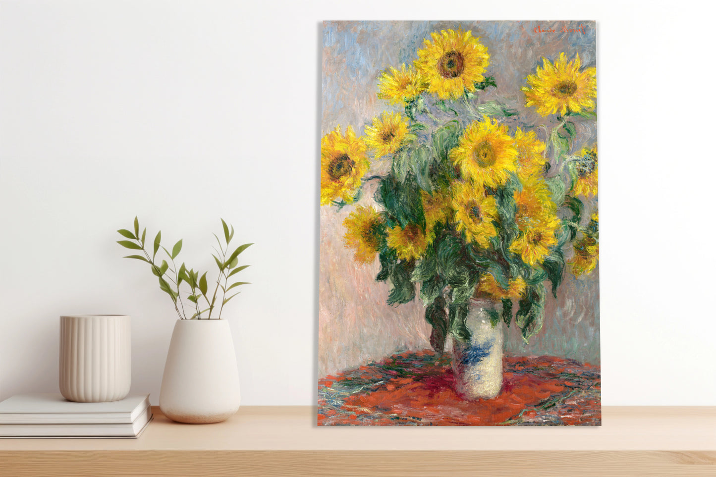 Obraz  Bouquet of Sunflowers, Monet Vintage do Salonu