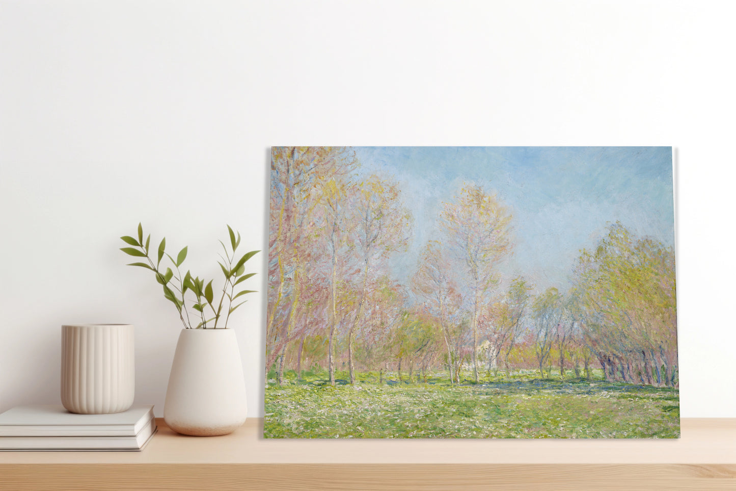 Obraz  Spring in Giverny, Monet Vintage do Salonu