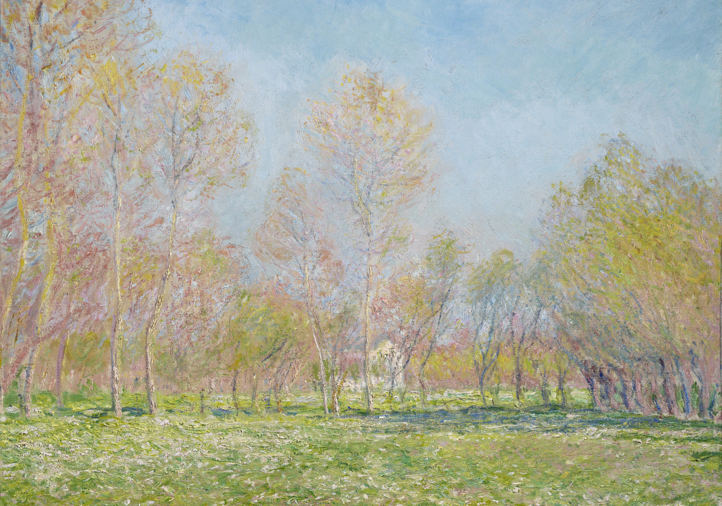 Plakat  Spring in Giverny, Monet Vintage do Salonu
