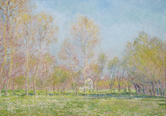 Plakat  Spring in Giverny, Monet Vintage do Salonu