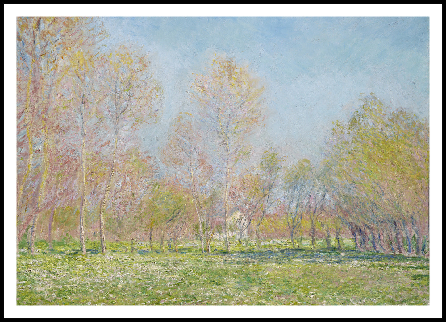 Plakat  Spring in Giverny, Monet Vintage do Salonu