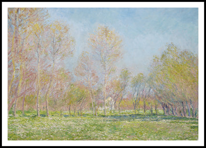 Plakat  Spring in Giverny, Monet Vintage do Salonu