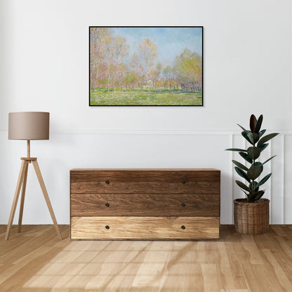 Plakat  Spring in Giverny, Monet Vintage do Salonu
