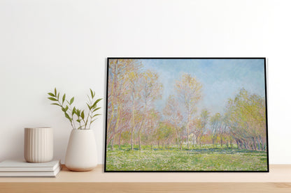 Plakat  Spring in Giverny, Monet Vintage do Salonu