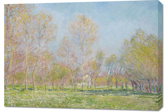 Obraz  Spring in Giverny, Monet Vintage do Salonu