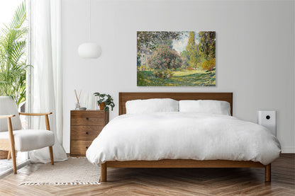 Obraz  Landscape: The Parc Monceau, Monet Vintage