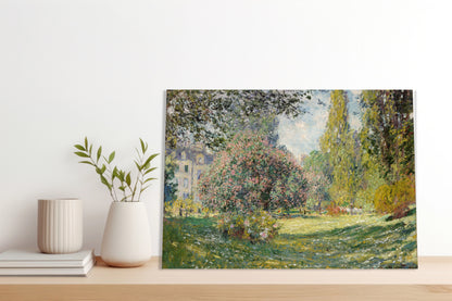 Obraz  Landscape: The Parc Monceau, Monet Vintage