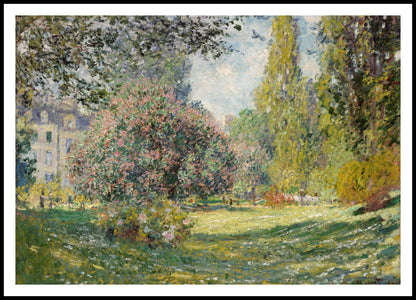 Plakat  Landscape: The Parc Monceau, Monet Vintage