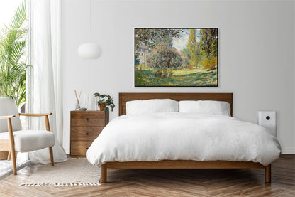 Plakat  Landscape: The Parc Monceau, Monet Vintage