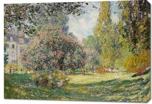 Obraz  Landscape: The Parc Monceau, Monet Vintage